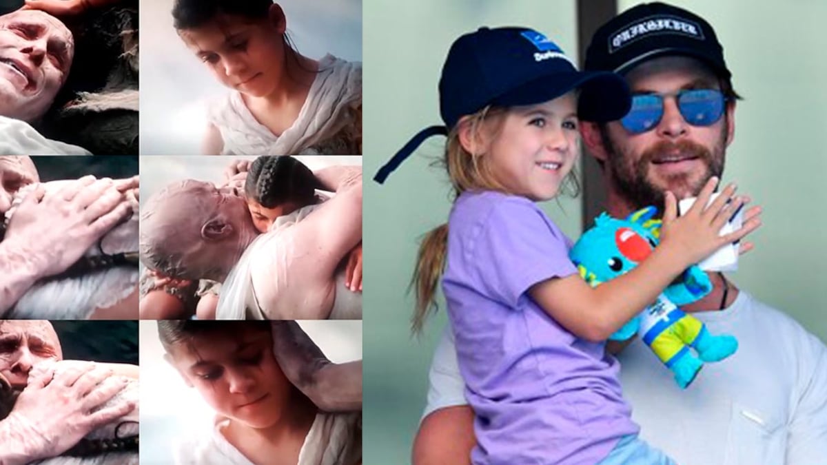 La hija de Chris Hemsworth y Elsa Pataky debutó en la película Thor: Love and Thunder