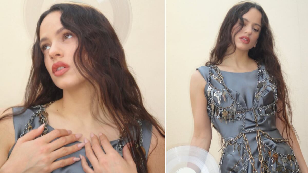 Rosalía impuso el 'halo hair' como la próxima tendencia de la temporada