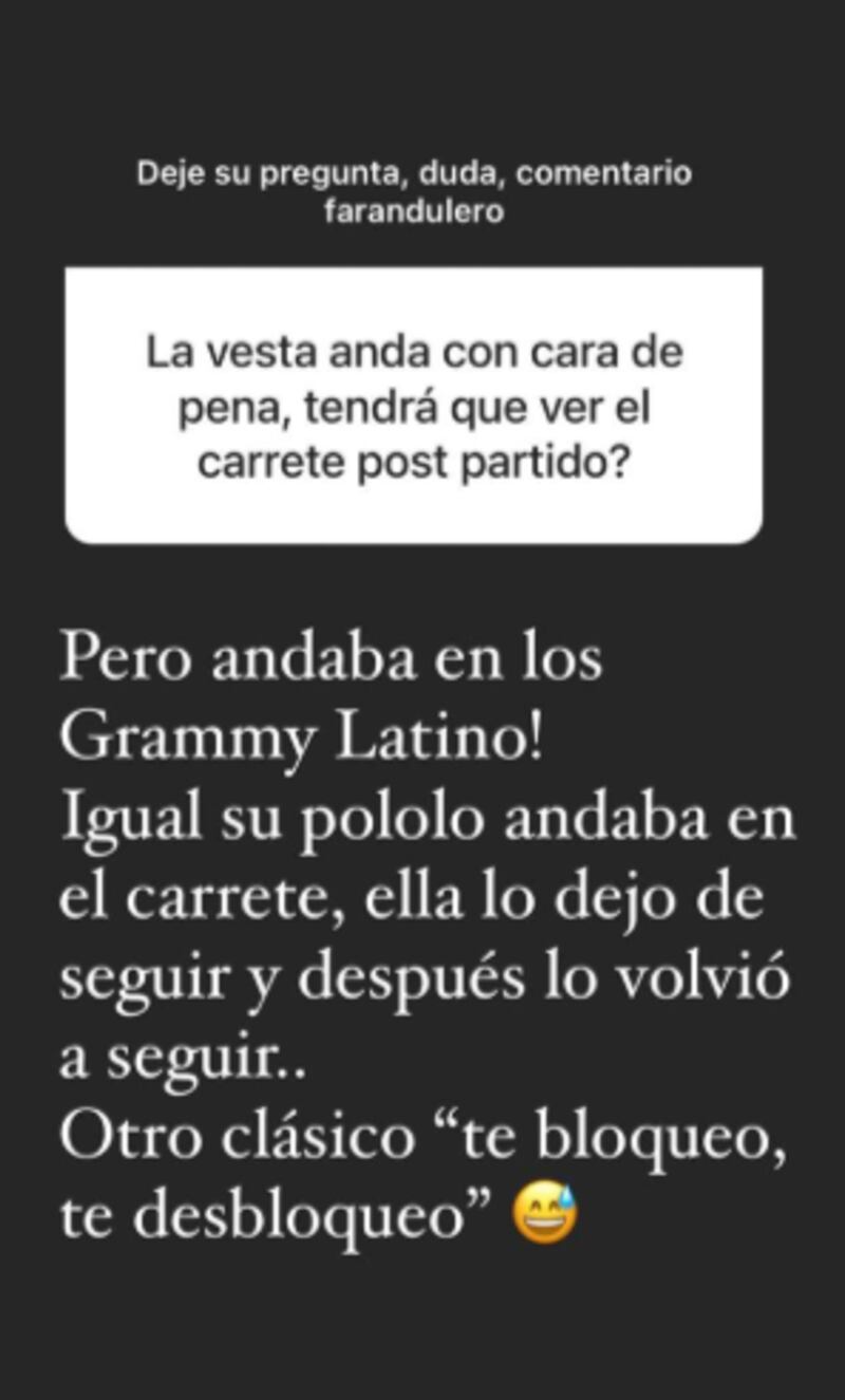 Cecilia Gutiérrez por supuesto conflicto entre Vesta Lugg y Pablo Galdames