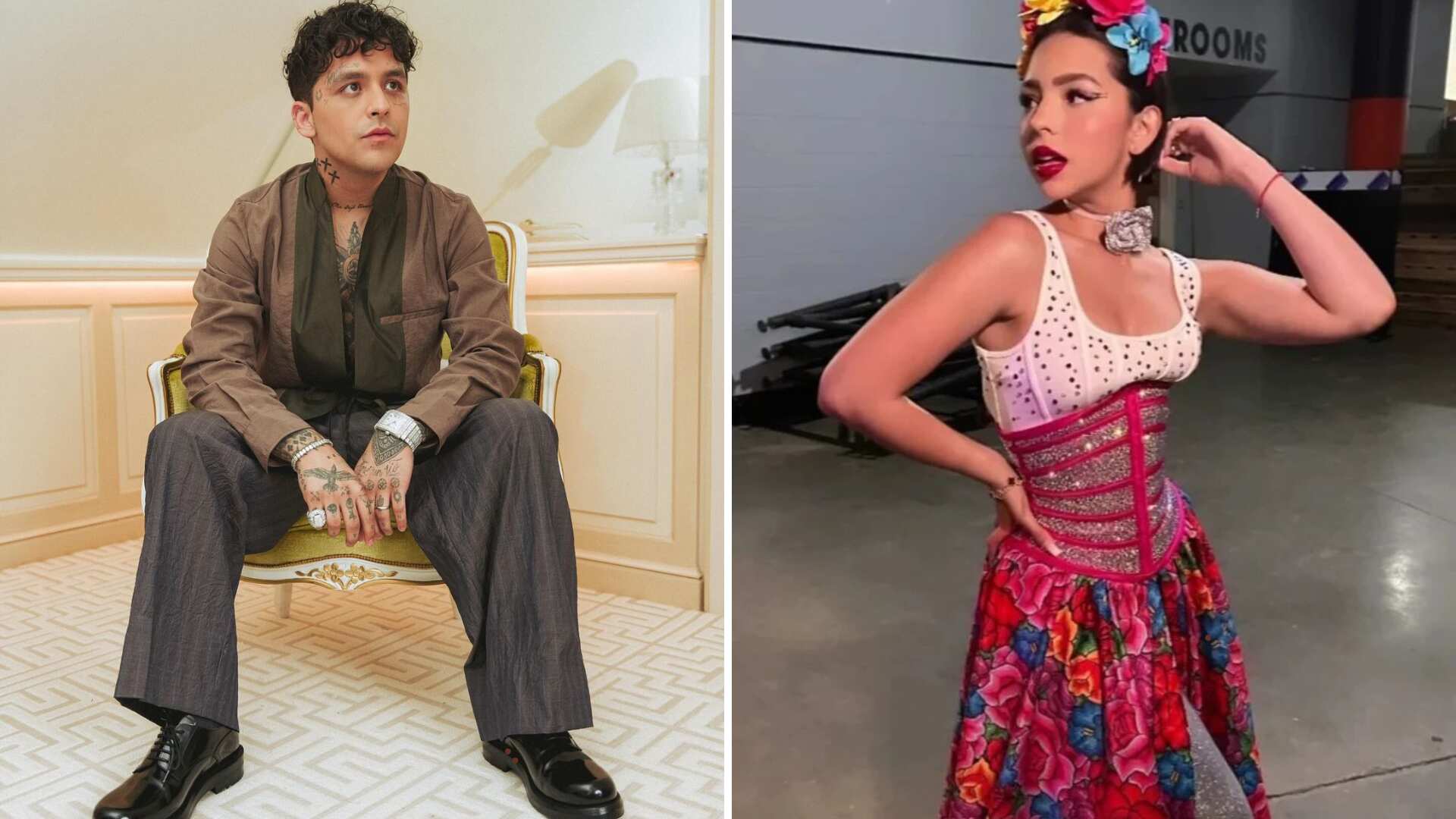 Christian Nodal y Ángela Aguilar presumen su amor en Panamá, pero le recuerdan que hizo lo mismo con sus ex.