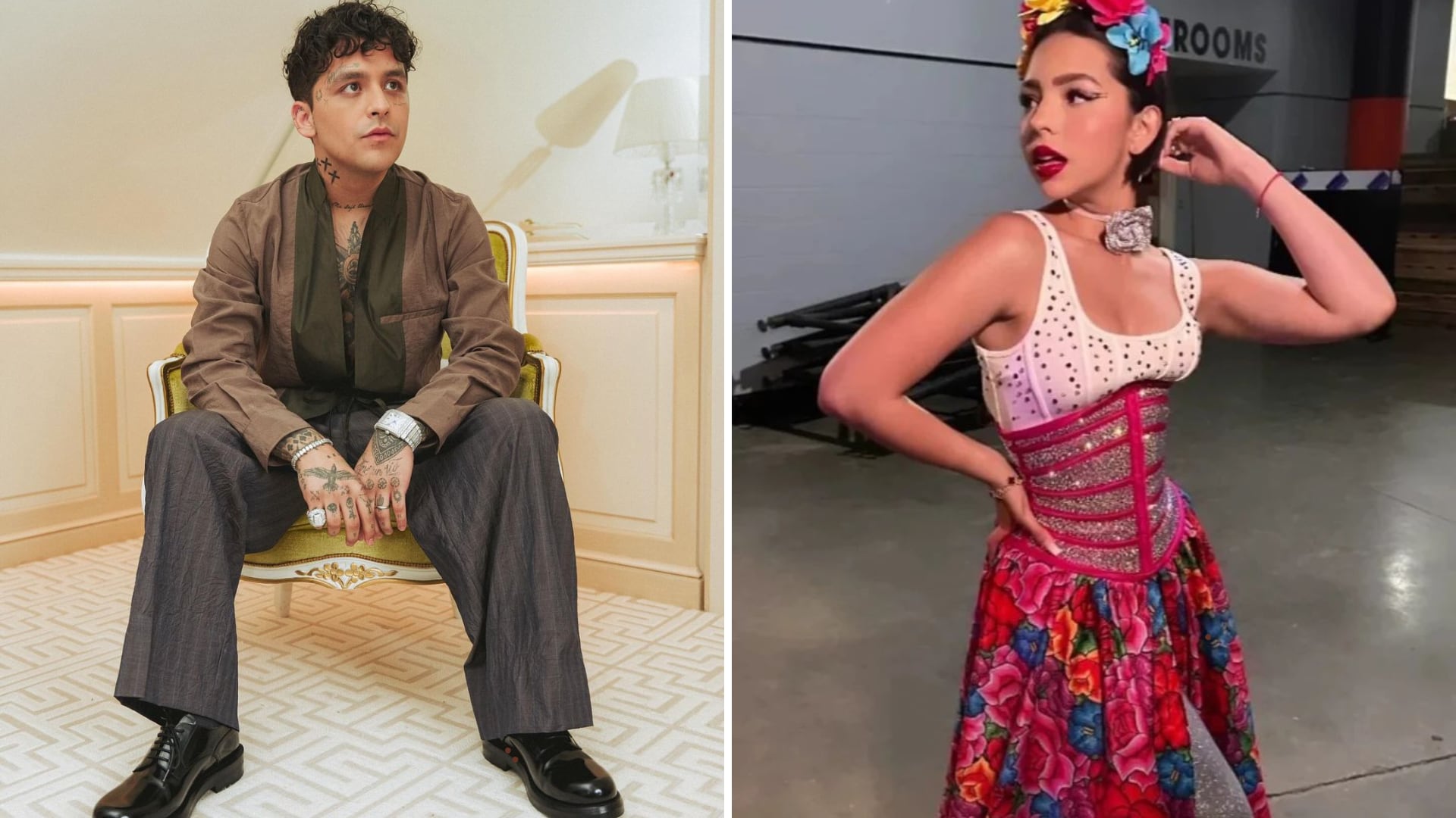 Christian Nodal y Ángela Aguilar presumen su amor en Panamá, pero le recuerdan que hizo lo mismo con sus ex.