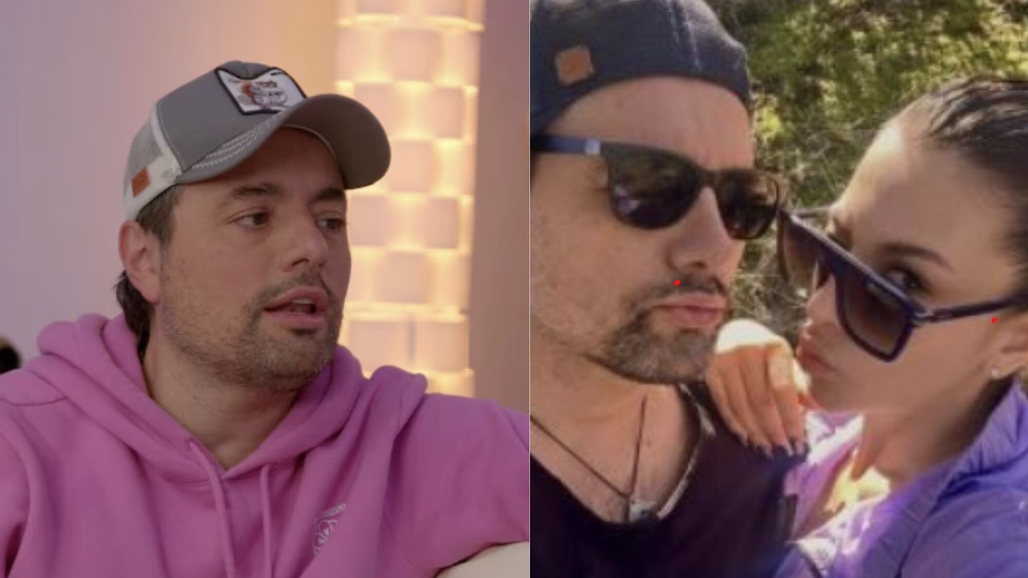 Daniel Valenzuela y su pareja, Andrea Sanhueza