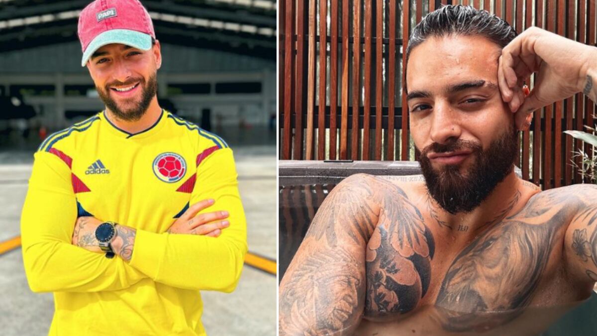 Maluma cantó en Qatar por el Mundial de fútbol.