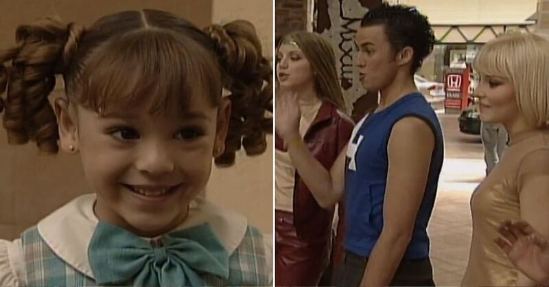 Angelique Boyer y Danna Paola en 'María Belén'