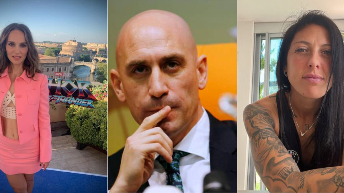 Natalie Portman / Luis Rubiales / Jenni Hermoso