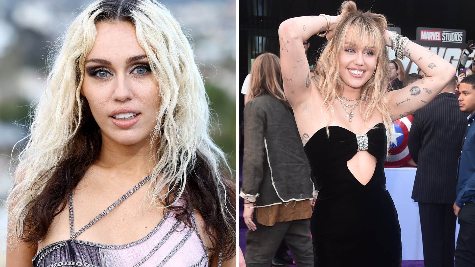 Miley Cyrus sorprende con desafiantes looks en los Grammys
