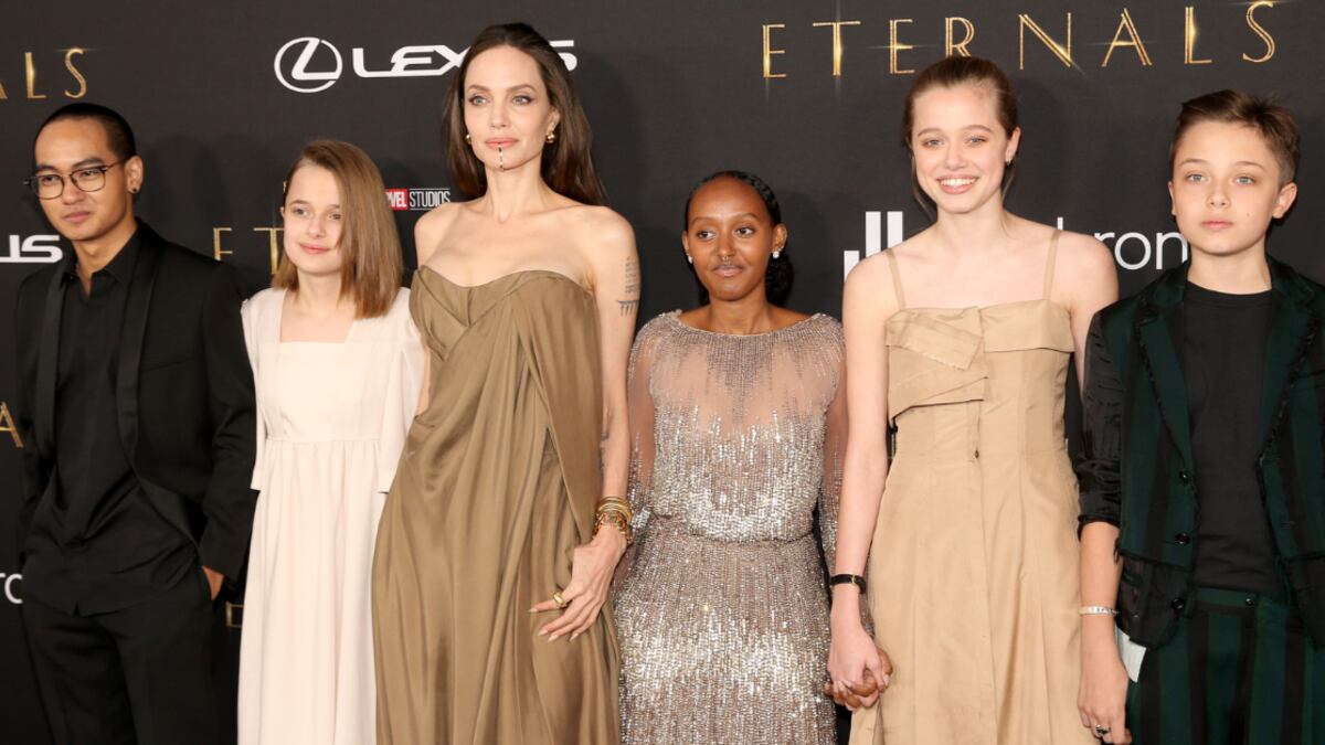 Hijos de Angelina Jolie