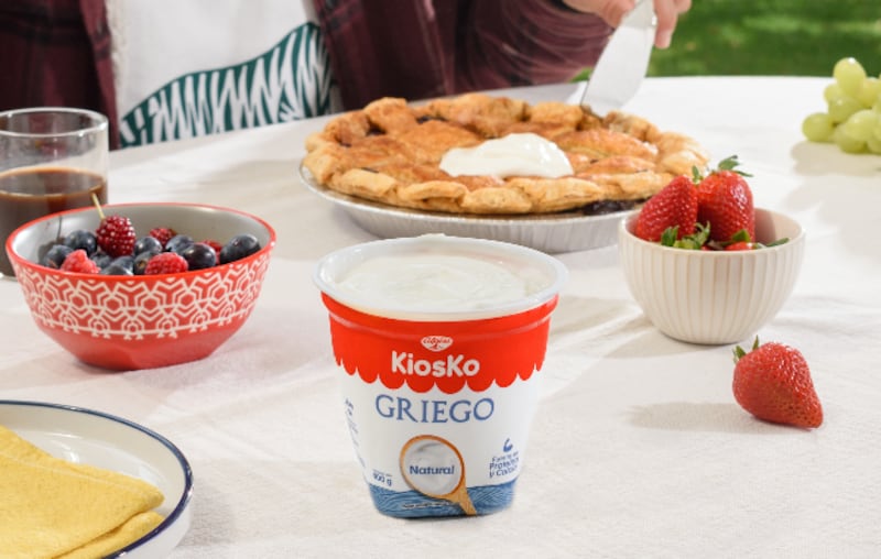 Cake de Yogurt Griego Natural Kiosko