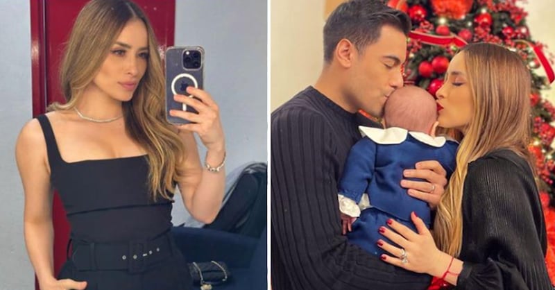 Cynthia Rodríguez y Carlos Rivera Día del Padre