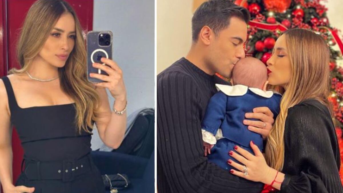 Cynthia Rodríguez y Carlos Rivera Día del Padre