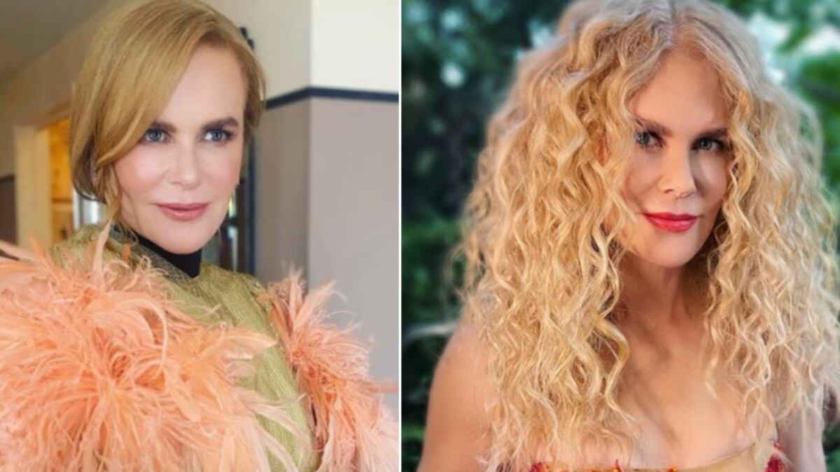 Nicole Kidman se lució con sus postales para la revista Perfect.