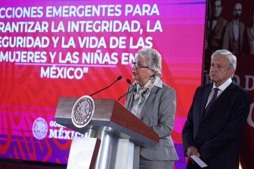 Cada 160 minutos una mujer o una niña es privada de la vida en México: Sánchez Cordero