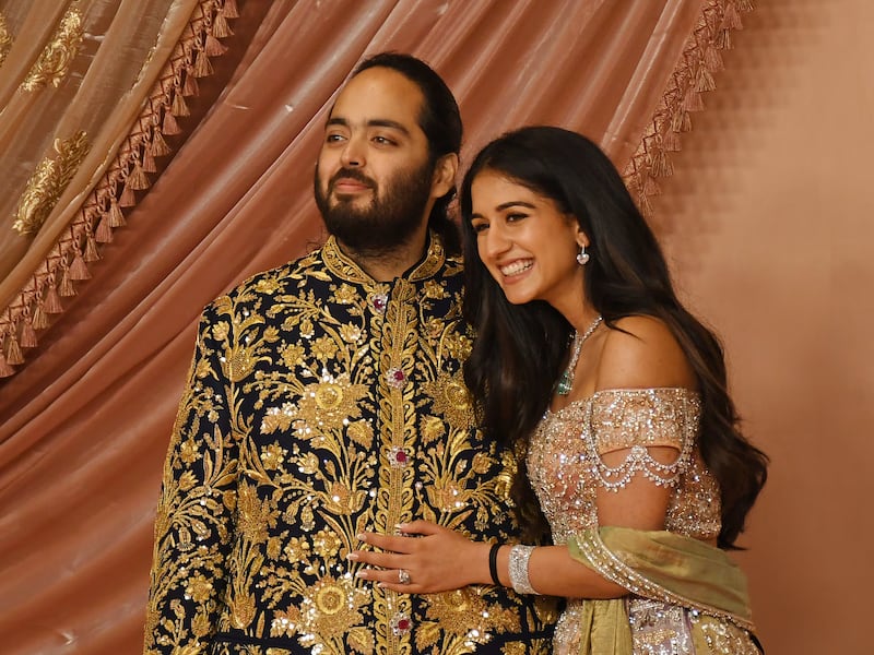 Anant Ambani y Radhika Merchant se casaron en 2024 y gastaron $600 millones.