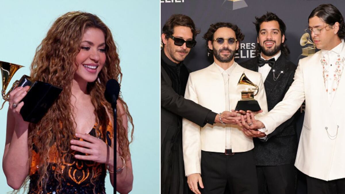 “Voy a pelear con ustedes”: Shakira, Rawayana y otros que levantaron su voz por los inmigrantes en los Grammys