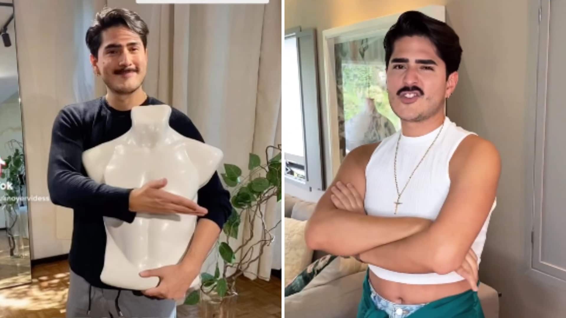 Diseñador Juan Oyervides causa sensación sus piezas queer.