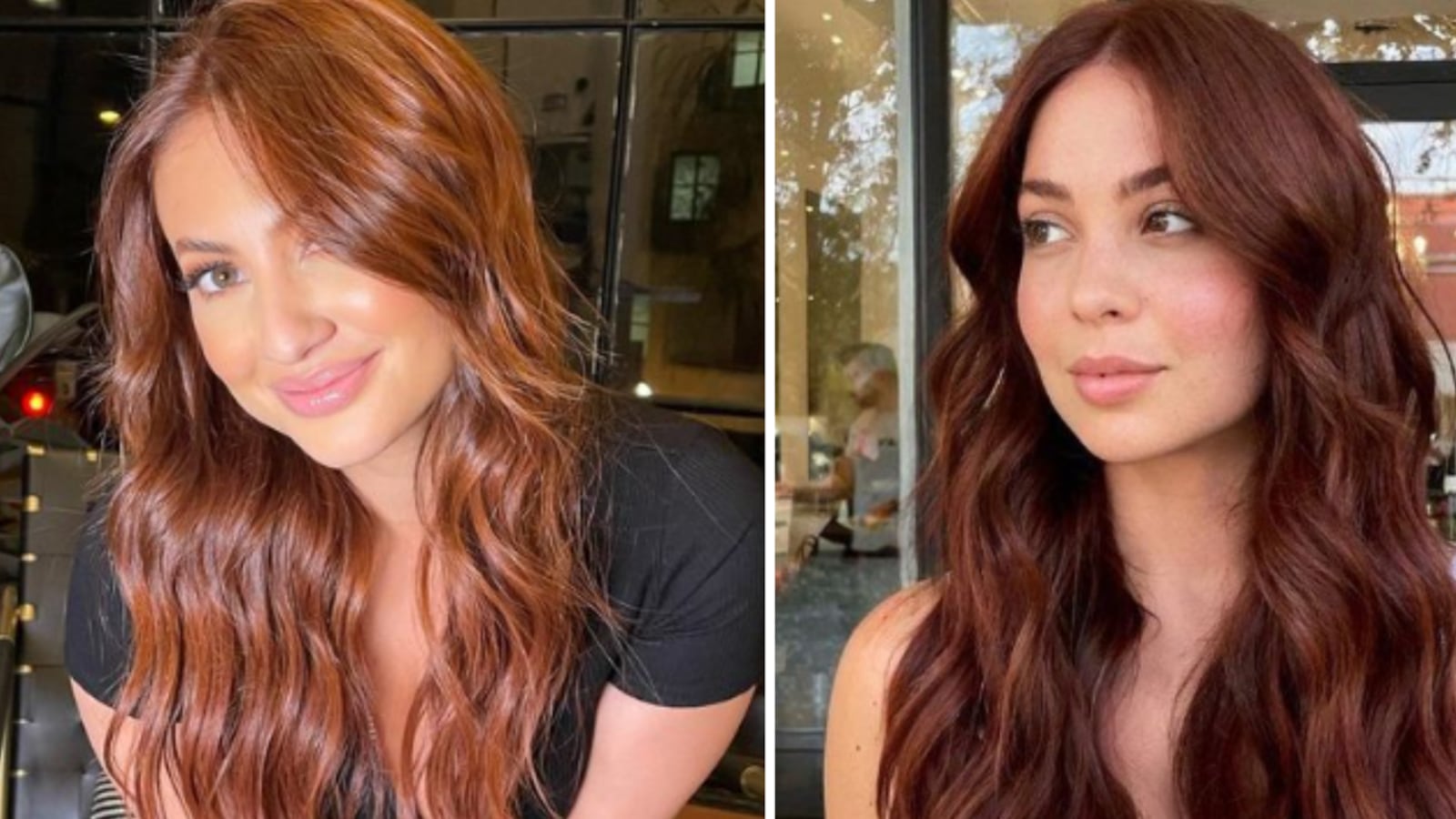 Tinte caoba para morenas