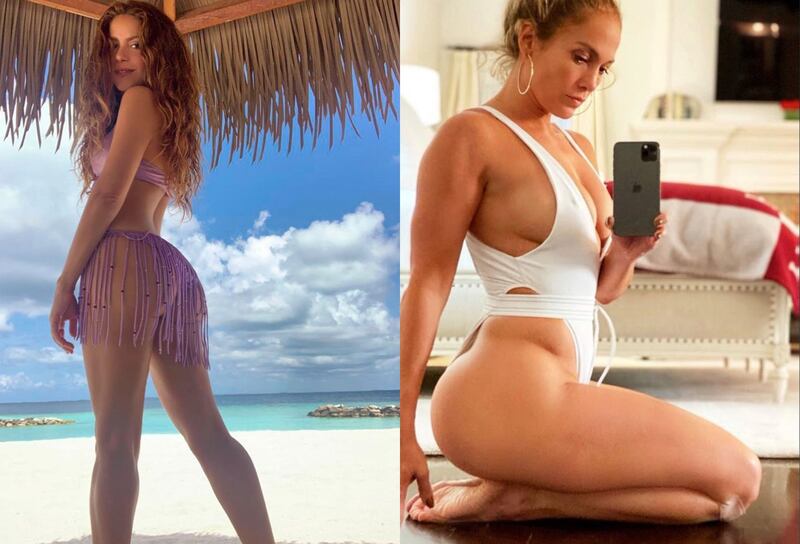Los secretos de Shakira y Jennifer López para tener unos glúteos firmes