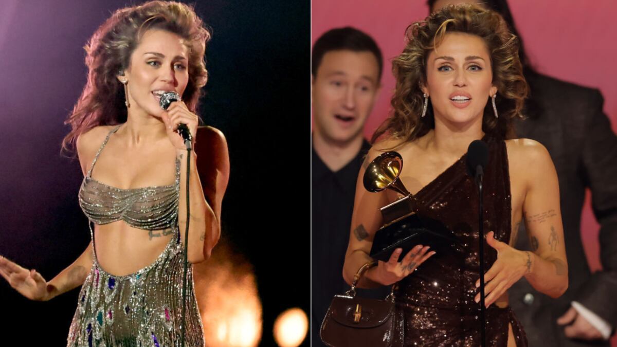 Miley Cyrus dedicó no solo su look, también su peinado a una de las mujeres más importantes de su vida.