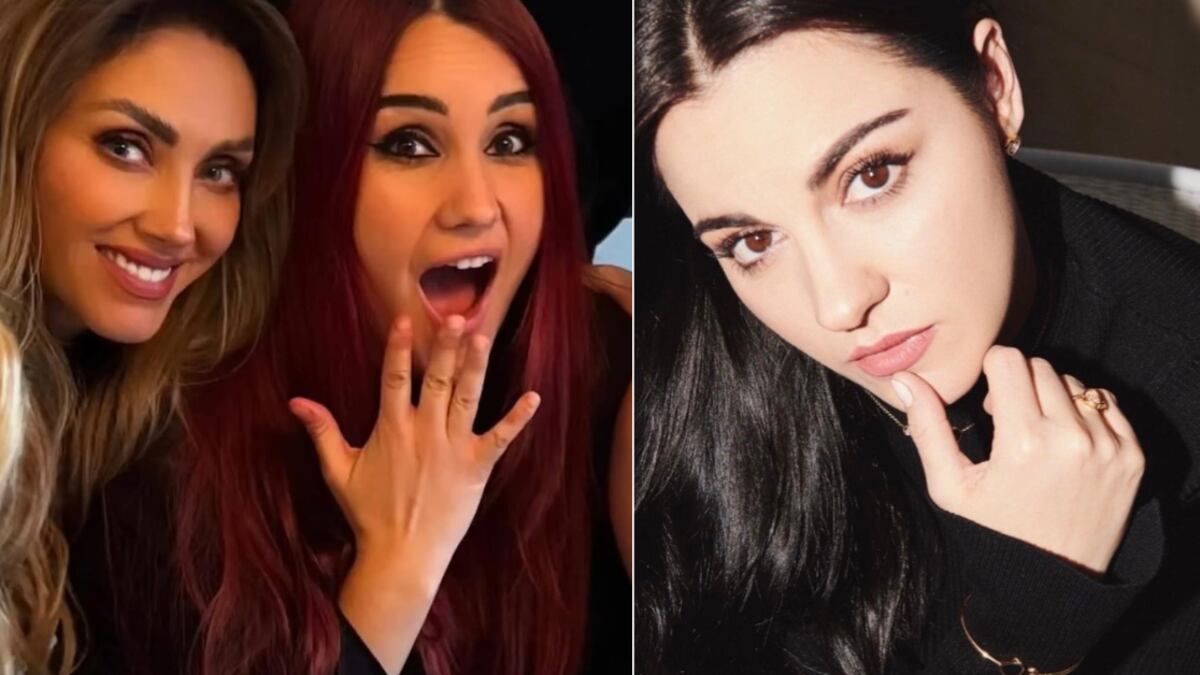 Anahí compartió un recuerdo de la gira de RBD junto a Dulce María.