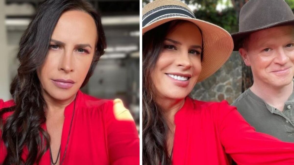 La actriz española Karla Sofía Gascón llama al productor musical Arturo López Gavito "su esposo"