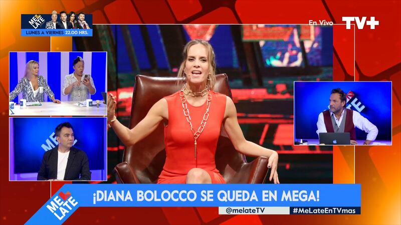 Sergio Rojas reveló nuevo proyecto de Diana Bolocco en Mega