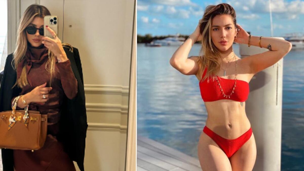 Michelle Salas y Frida Sofía bikini