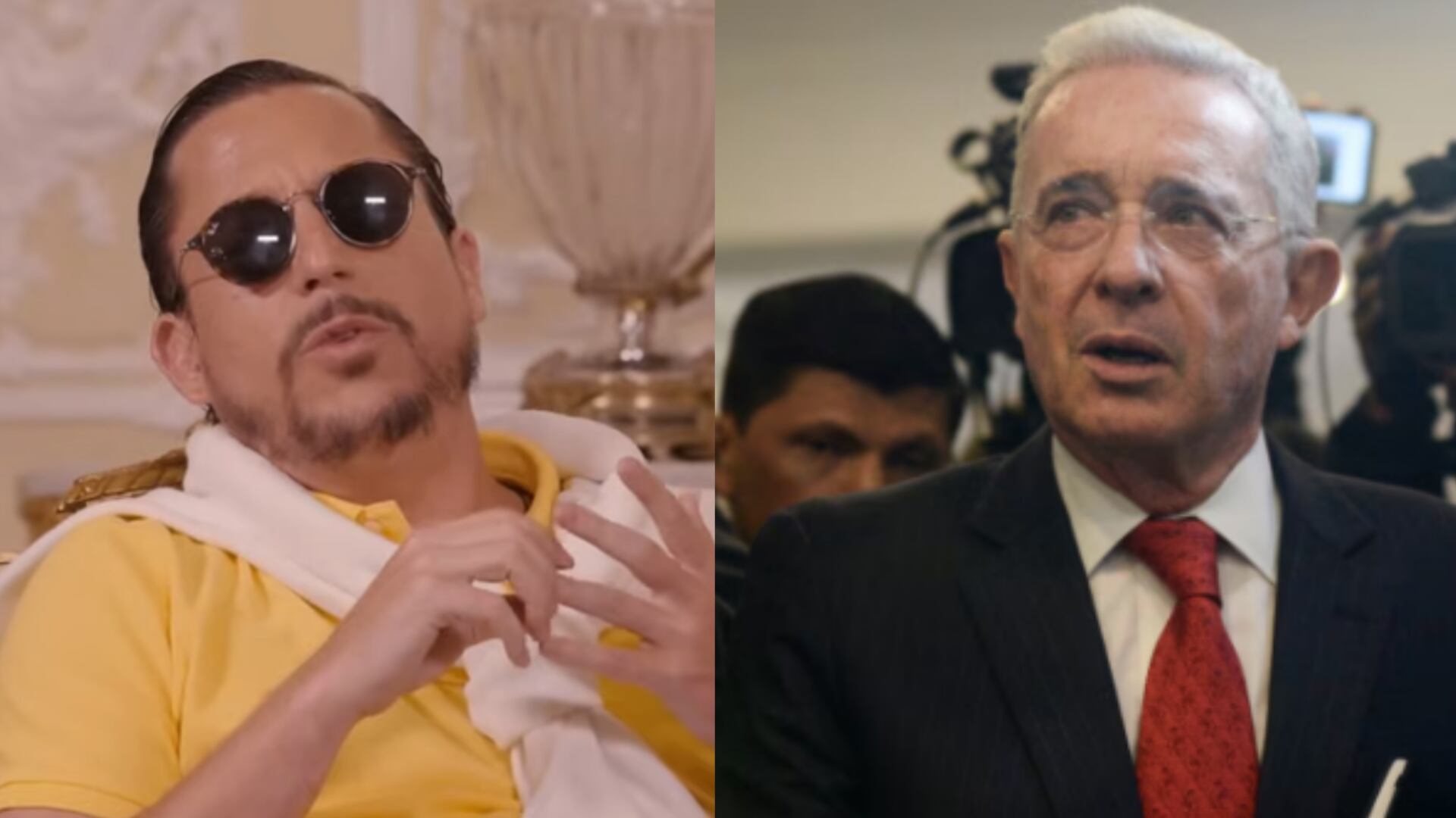 Álvaro Uribe y Juanpis González