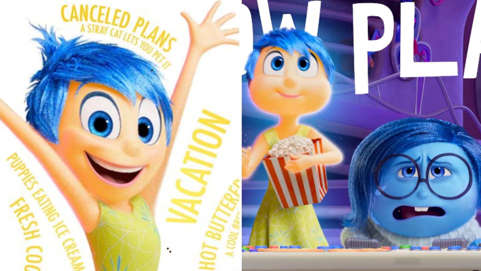 Los internautas afirman que "Alegría" no es monocromática para no ser confundida con "Campanita".