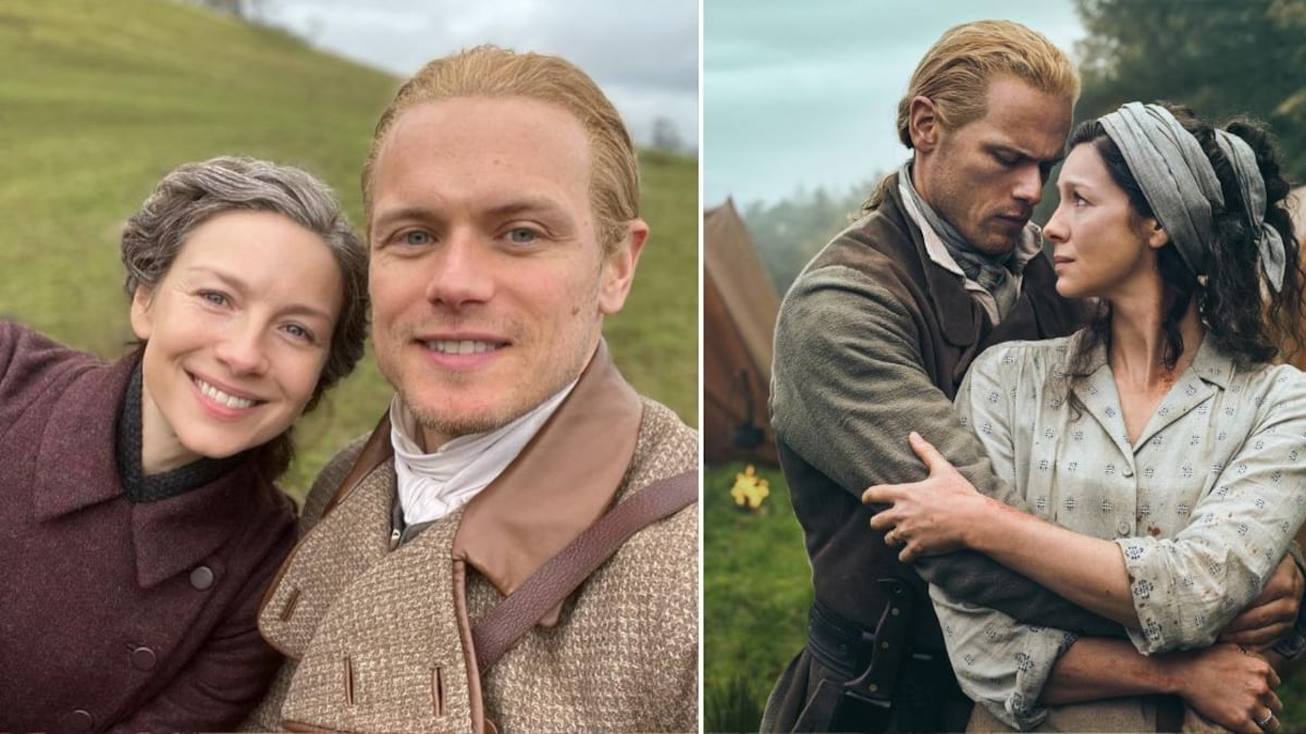 Caitriona Balfe y Sam Heughan son los protagonistas de 'Outlander'