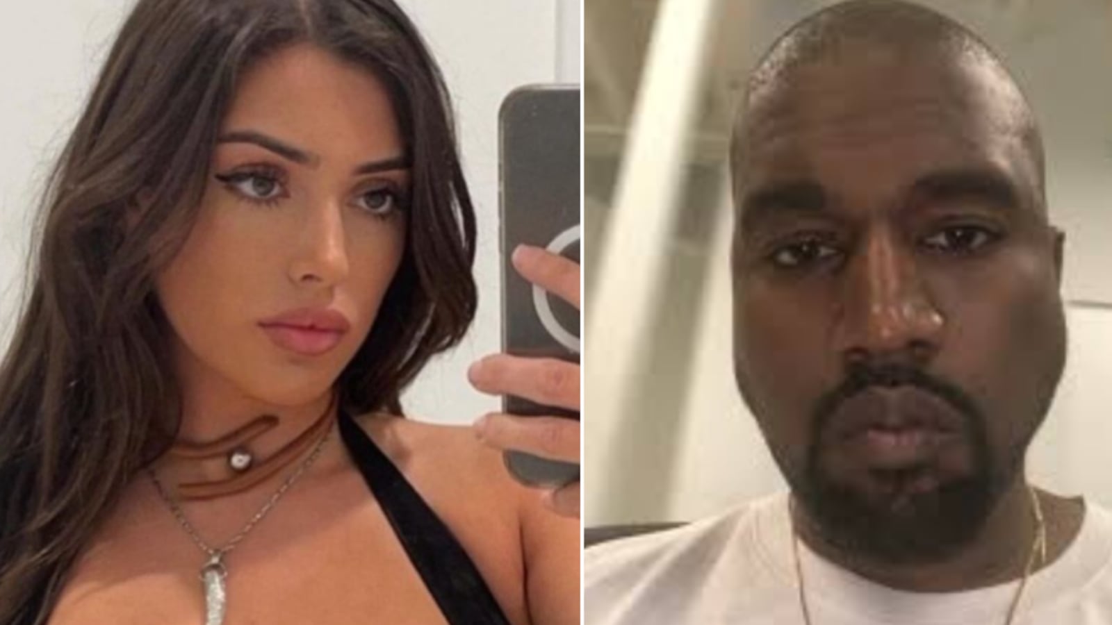 Bianca Censori y Kanye West