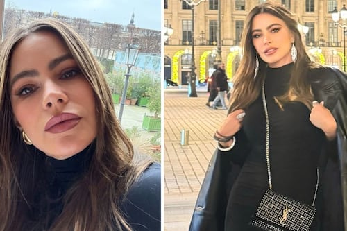 Sofía Vergara enseña cómo llevar jeans anchos a una cita a los 50: lució cómoda y elegante
