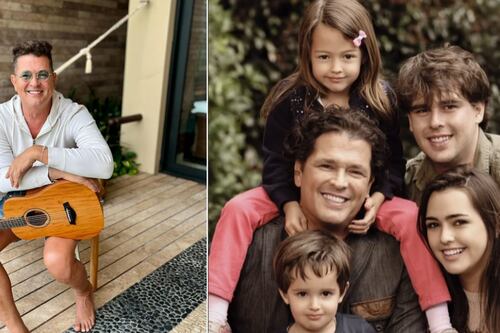 Hija de Carlos Vives posa junto a su novia en los Latin Grammy y esta se roba todas las miradas por su belleza