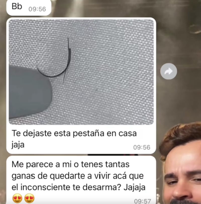 Joven descubre infidelidad gracias a una pestaña postiza encontrada en casa de su novio. Foto: Captura de Pantalla