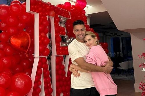 “A mí no me han querido es nada”: Falcao y Lorelei celebraron ‘por lo alto’ su aniversario número 16