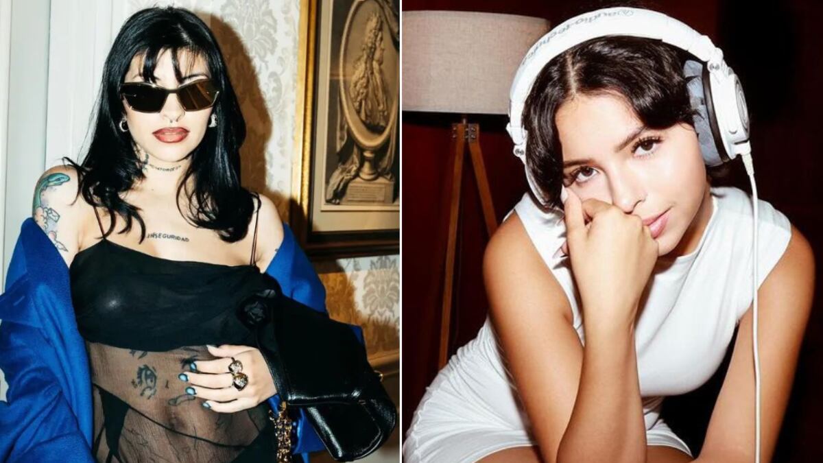 ¿Cazzu lanzó una indirecta a Ángela Aguilar durante su concierto?