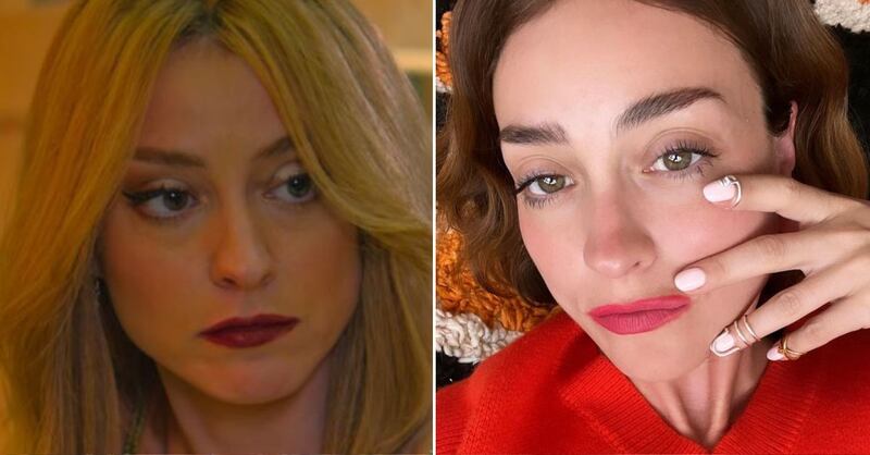 Lourdes Hernández en 'Un cuento perfecto' y en la vida real