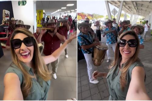 Ana Karina Soto comentó el beneficio que tuvo en el aeropuerto el Dorado por ser una figura pública
