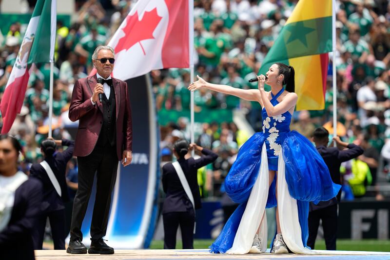 Apertura de la fiesta del fútbol