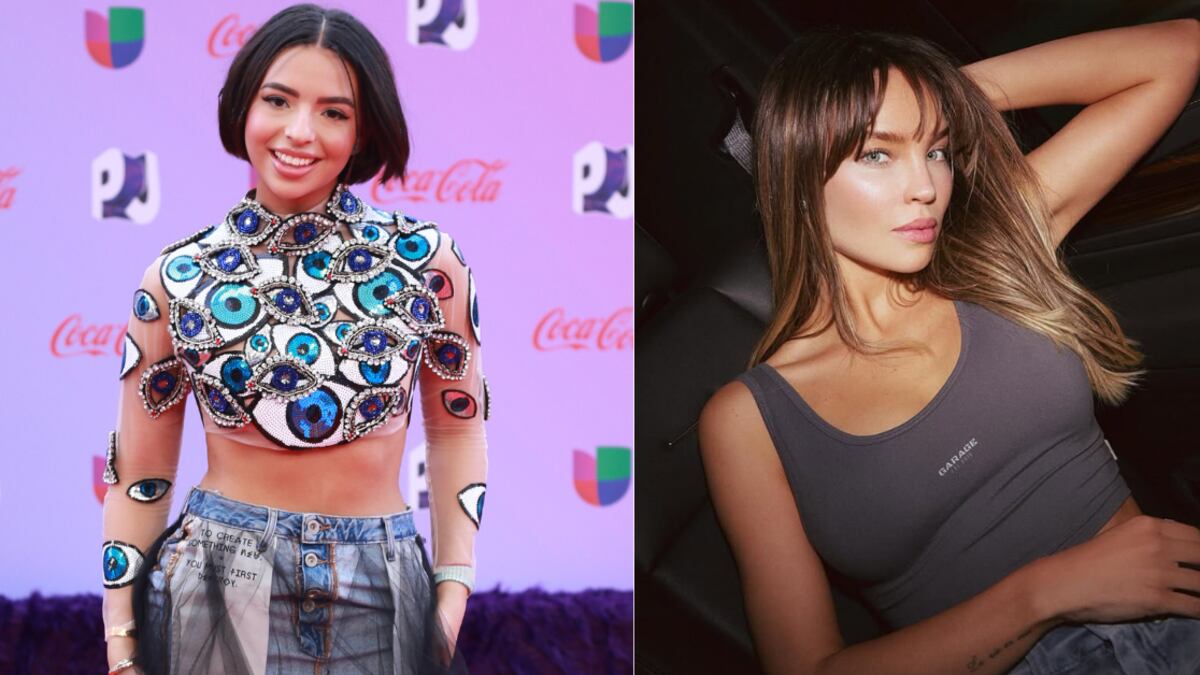 Un video dejaría ver cómo fue el primer encuentro entre Ángela Aguilar y Belinda.