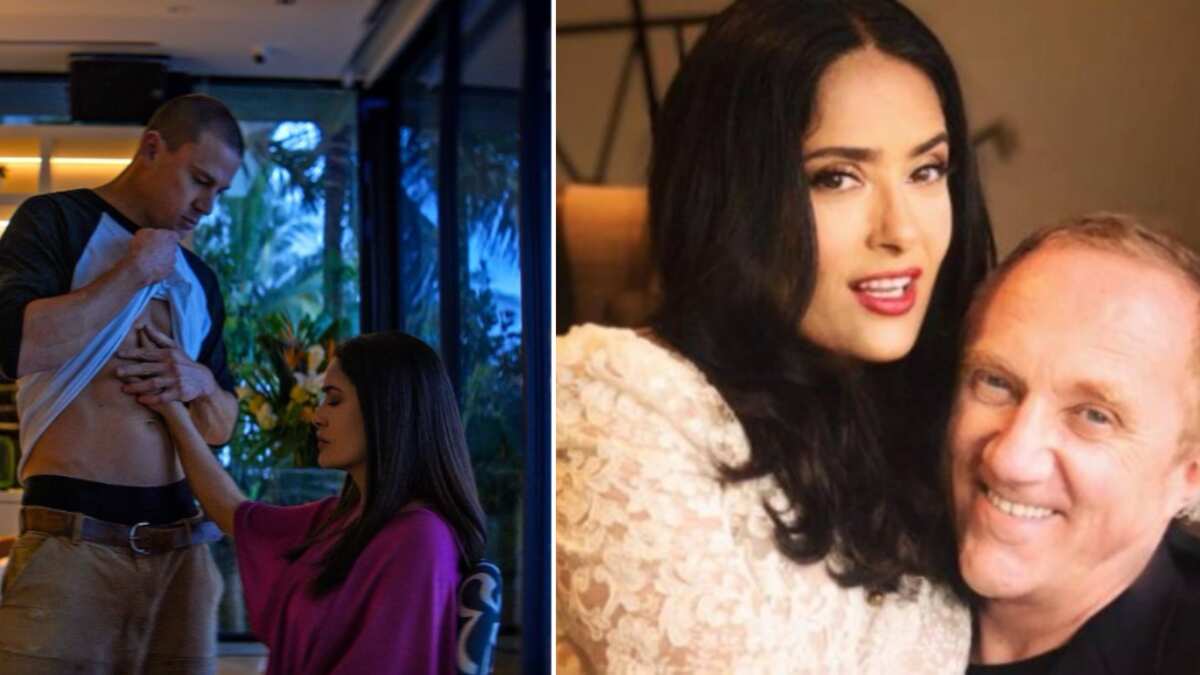 Channing Tatum y Salma Hayek  tendrán escenas sensuales.