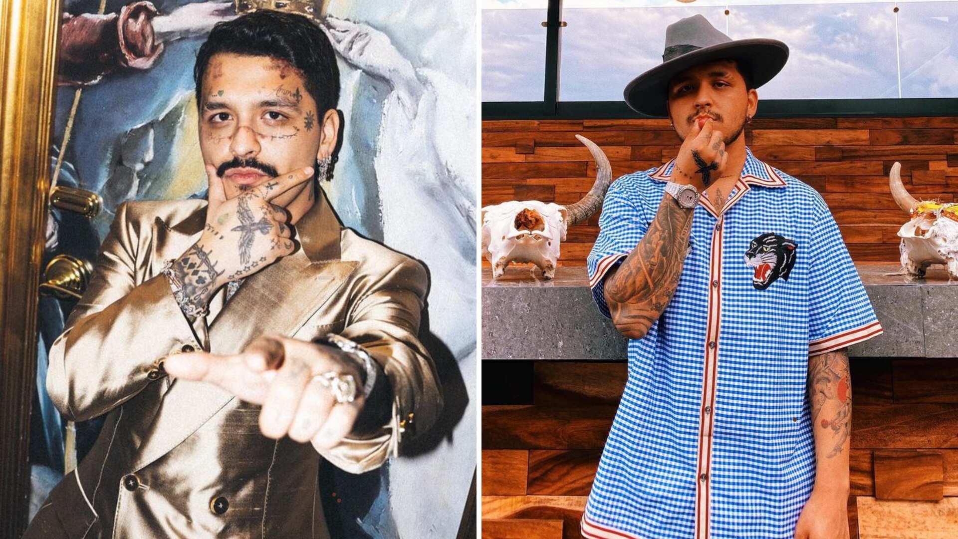 El cantante Christian Nodal defendió a su esposa Ángela Aguilar tras las declaraciones de su expareja Cazzu, y su lenguaje corporal fue analizado por un reconocido psicólogo, quien dejó a todos sorprendidos con su reporte.