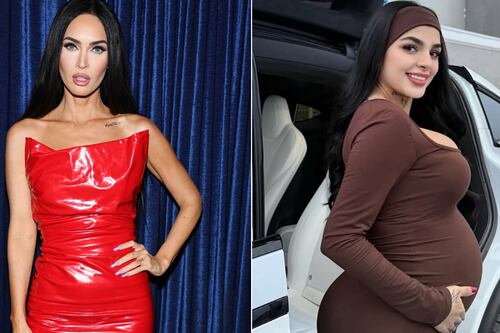 Megan Fox y Karely Ruíz presumen su embarazo cubiertas de negro, pero solo una se llevó el título de “Diosa”