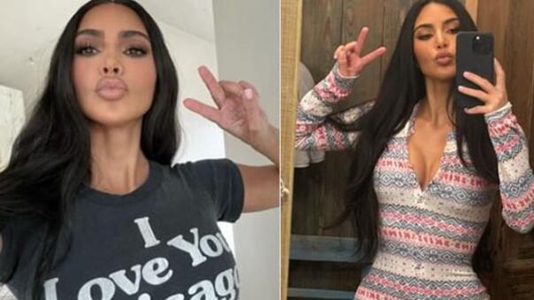 Kim Kardashian corsé