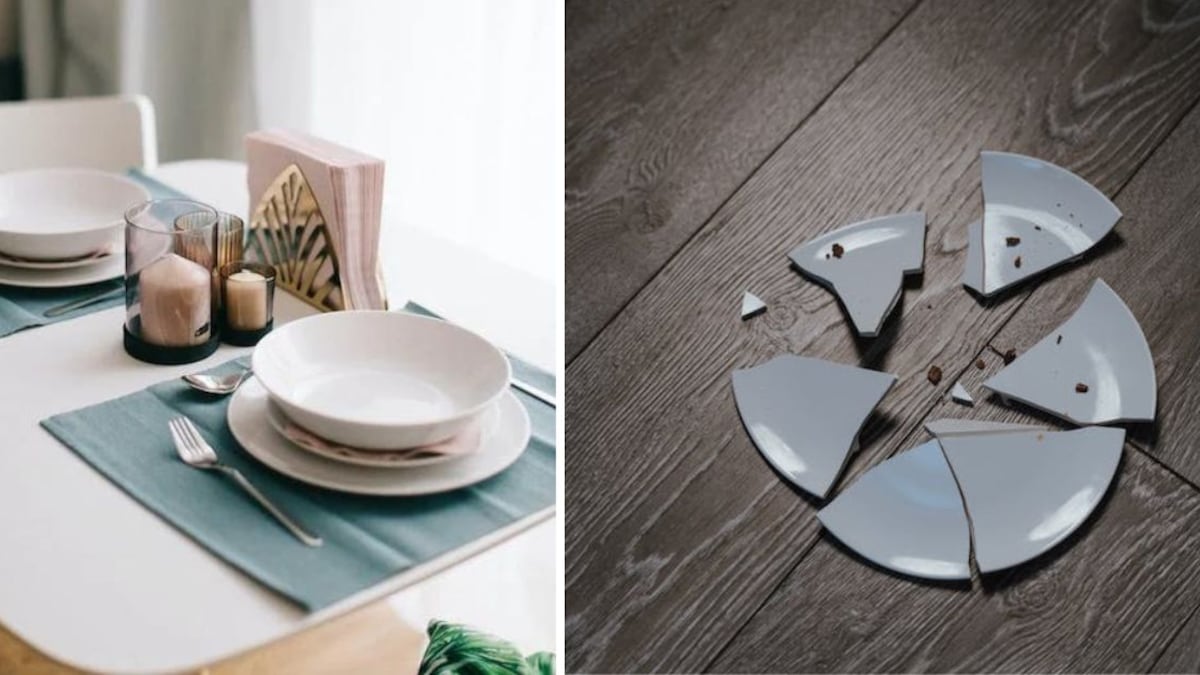 Feng Shui platos rotos