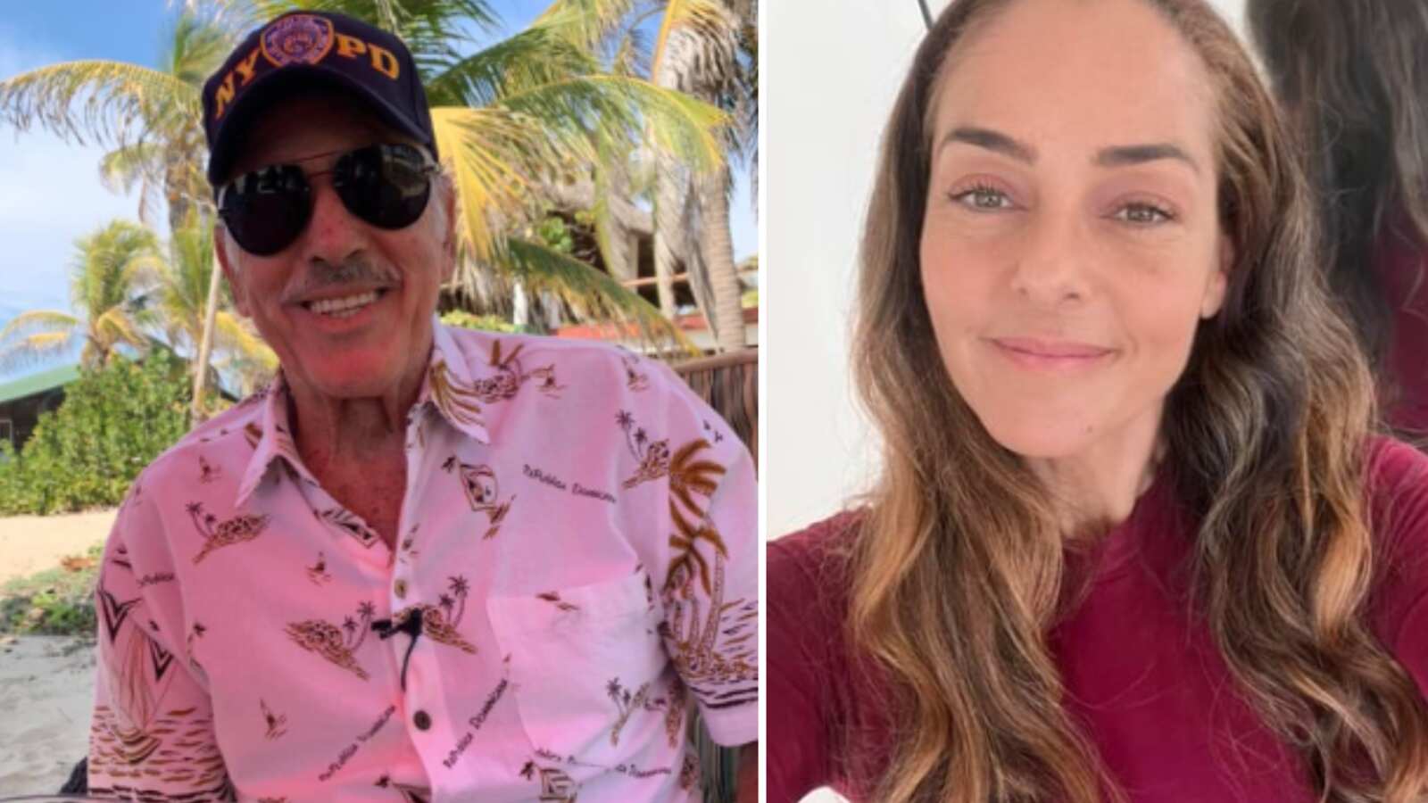 Andrés García y su hija Andrea García