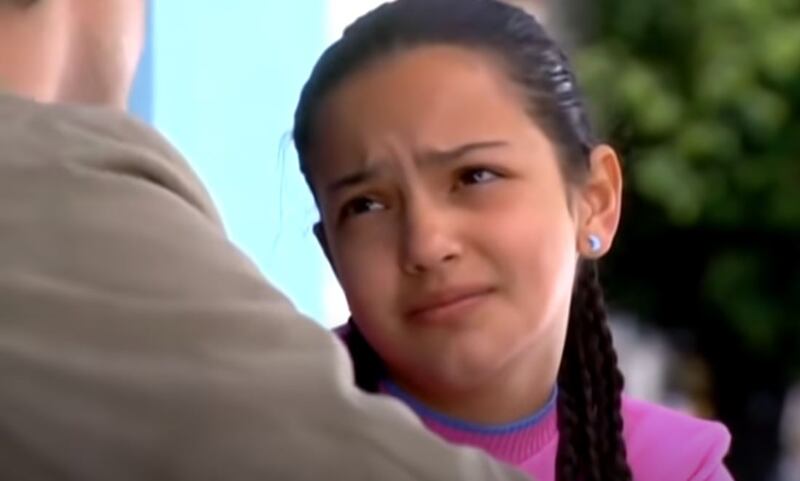 Lucía en "La hija del mariachi"