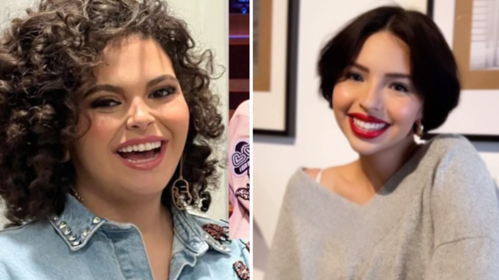 Lucerito Mijares y Ángela Aguilar