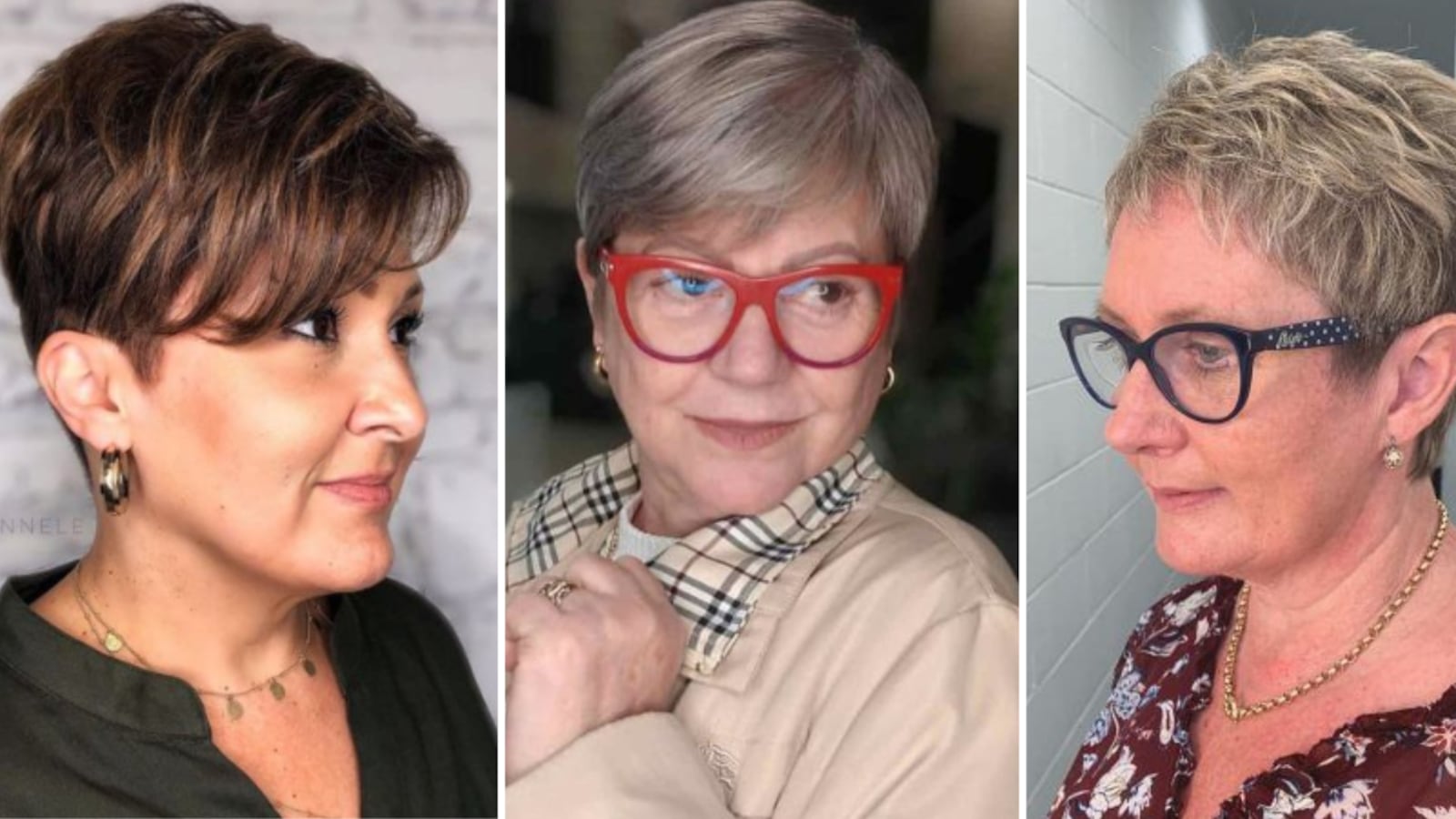 Corte pixie con capas cortas