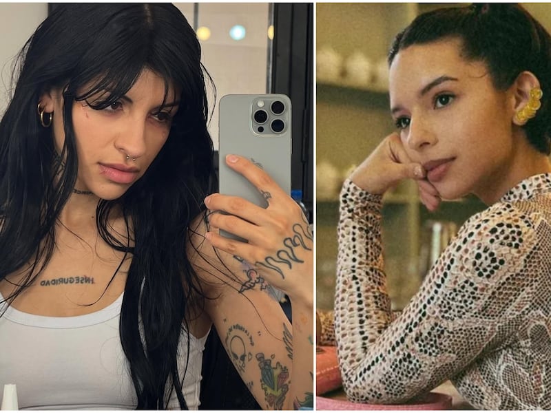 ¿Ángela y Cazzu juntas? Conductoras recrean el encuentro más inesperado y se coronan como reinas del Halloween