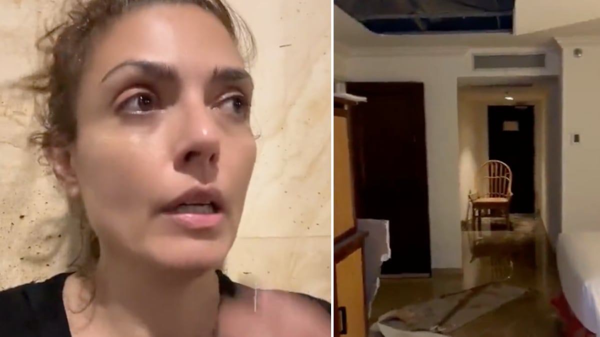 Una mujer describió los momentos de angustia que vivió tras el paso del huracán ‘Otis’ por Acapulco.